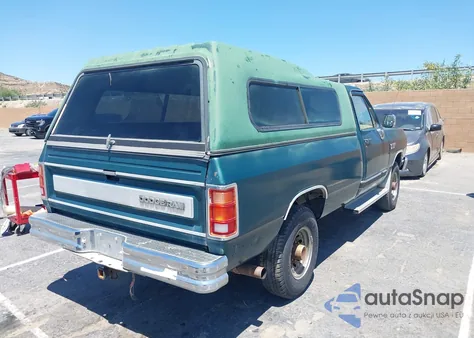 1989 Dodge W-Series W200 from USA, damaged, VIN 1B7KM26Z5KS144164